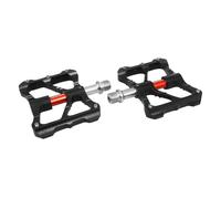 Pédales VTT descente - BMX axe a roulements CNC filetage 9-16 avec picots Newton Noir
