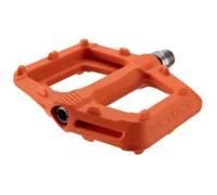 Pédales Vtt - Race Face - Ride - Nylon Durable - 18 Crampons - Couleur Orange Multicolore