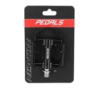 Pédales VTT roulement étanche corps et cage alu Newton Premium 9-16" Noir