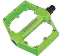 Pedali E-PB531 BMX/Freestyle in Alluminio Verde - Flat