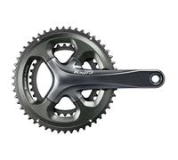 Shimano Pédalier Tiagra 4700 Compact 10 vitesses 170 mm 50/34 Noir/Argent