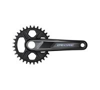 Shimano Deore FC-M6100-1 Crankset 1x12-Speed 175mm 32T Black without Bottom Bracket