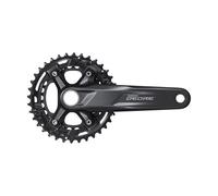 Shimano Deore M5100 Boost Crankset Noir 175 mm / 36/26t Black