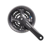 Shimano Acera M361 Chain Guard 104/64 Bcd Crankset Noir 170 mm / 42/32/22t Black