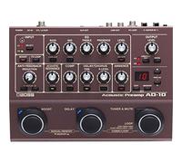 Pédalier Acoustic Preamp AD-10 BOSS, préampli/DI professionnel pour guitares électro-acoustiques sur scène et en studio