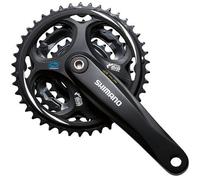 Shimano Manivelles Avec Plateaux Altus M311 170 mm Black