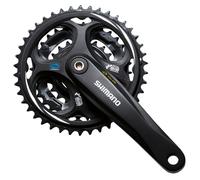 Shimano Altus M311 Crankset Noir 170 mm / 48/38/28t Black