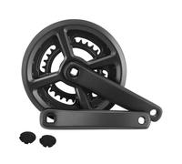 Pédalier alu avec carter chaîne P2R 9V Noir