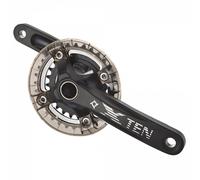 Pédalier aluminium axe traversant Prowheel RPL-521F-TT Noir 160 mm / 24/32T