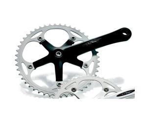 Pédalier aluminium Miche Xpress 135 BCD 1 V Argenté