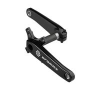 Pédalier aluminium Promax HF-2 Noir