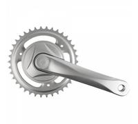 Prowheel Pra-115+92 Crankset Argenté 170 mm / 38t