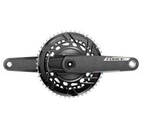 Sram Force Axs E1 Dub Threaded Crankset With Power Meter Argenté 165 mm / 46/33t Black