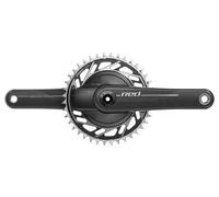 Sram Red Axs 1x Xplr Dub Wide E1 Threaded Mount Crankset With Power Meter Argenté 175 mm / 40t Black