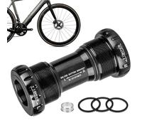 Pédalier carré conique pour pédalier | Roulement de vélo de montagne arbre central | Composants de vélo, remplacement de vélo, outils de pédalier de vélo de route, pédalier de 24 mm