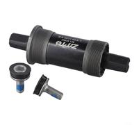 Pédalier carré en métal pour pédalier de vélo - 68 mm - Roulement scellé fileté - Plusieurs tailles : 68 x 118/120/122,5/124,5/127,5 mm pour (68 x 120 mm)