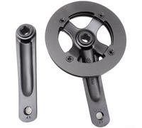 Pédalier compact de 140 mm en aluminium pour vélo carré 28T, 30T, 32T, compatible avec vélos pliants et vélos de ville (32T)