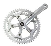 Pédalier compact VTT STRONGLIGHT - Plateau 28/38/48 dents - Manivelle alu 170mm
