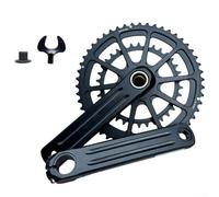 Pédalier creux intégré pour vélo avec double plateau pour un meilleur contrôle de la vitesse (pas de pédalier)