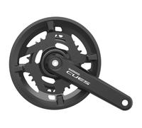 Pédalier Cues fc-u4010 46/30d 2x 9/10 Avec Garde-Chaîne SHIMANO Vélo Vtt Noir