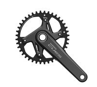 Shimano Cues Fc-u6040-1 9/10/11s Crankset Argenté 172.5 mm / 40t Black