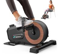 Pédalier D'appartement Merach, 8 Niveaux, Magnétique Manuel, Écran Lcd, Compact Noir, Ultra-Silencieux <20 Db, Bureau/Maison Noir