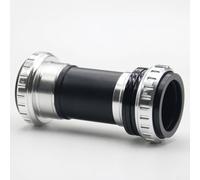 Pédalier de pédalier pour vélo de route et VTT DUB et pour manivelles BSA, taille de broche de 29 mm, s'adapte aux coques filetées standard de 68 mm et 73 mm (argenté)