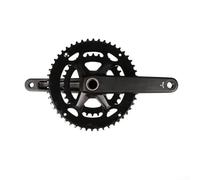 Pédalier de vélo 110BCD double lame en aluminium (165)
