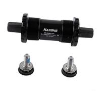 Pédalier de vélo avec roulement scellé et axe à trou carré BB68 103/107/113/118/127 mm, compatible avec pédaliers standard 137 x 24T pour un assemblage facile (68 x 118 mm)