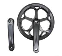 Pédalier de vélo pliable 48T léger pour une construction durable | Bras compact de 152 mm, engrenage 32T, espaces étroits idéaux, compatible avec vélo électrique, maniabilité urbaine