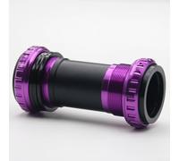 Pédalier de vélo pour DUB pour BSA, coque de 68 à 73 mm, axe de 29 mm, ensemble de roulements filetés en alliage d'aluminium pour vélo de route, montagne, vélo pliant, kit de réparation (violet)