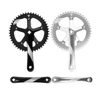 Pédalier de vélo - Système d'entraînement par chaîne, composant de Performance, Bras de manivelle conçu, engrenage à pédale | Système d'entraînement à chaîne VTT pour Les trajets en Ville, Hors