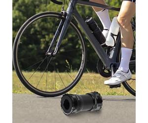 Pédalier de vélo T47 24 fileté avec roulement à joint de 86 mm de large pour améliorer la rotation de la manivelle du vélo