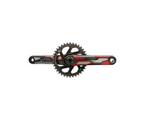 Pédalier déscendant sans cuvettes Truvativ TLD ALL DH EAGLE X-SYNC2 DUB83 DM 36 T Noir