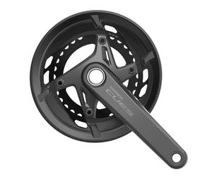 Pédalier double plateau Shimano CUES FC-U6010 Hollowtech 11 vitesses - 170/175 mm - 46-32 dents ( 170 mm | 46-32 )