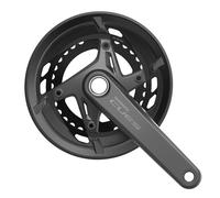 Pédalier double plateau Shimano CUES FC-U6010 Hollowtech 11 vitesses 46-32 dents ( 170 mm | 46-32 )