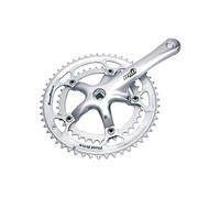 Sunrace Fcr8183 Crankset Argenté 130 mm / 53/39t Silver