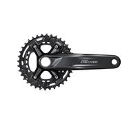 Shimano Pédalier Deore M4100 Hollowtech II FC-M4100-2 2x10V 170 mm 36/26 Noir