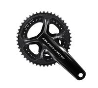 Shimano Fc-r9200 Crankset Argenté 172.5 mm / 46/36t Black