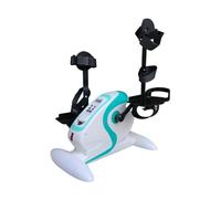 Pédalier Électrique Sous Bureau Avec Protection Jambes - Vélo D'Appartement Compact Pour Séniors Et Télétravail, 12 Niveaux, Affichage LCD, Silencieux