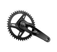 Pédalier en aluminium avec capteur de puissance FORCE AXS E1 XPLR DUB WIDE DIREC