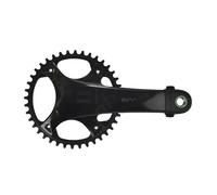 Pédalier en carbone sans cuvette Campagnolo Ekar Torque Pro Tech 145 BCD 40 T Noir