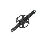 Pédalier en carbone sans cuvettes Campagnolo Ekar Ultra Torque Pro Tech 145 BCD 40 T Noir