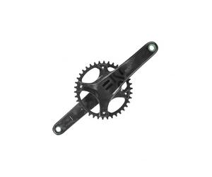 Pédalier en carbone sans cuvettes Campagnolo Ekar Ultra Torque Pro Tech 145 BCD 40 T Noir