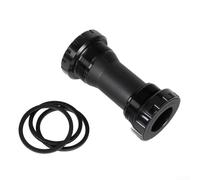 Pédalier fileté de vélo, double joint en silicone en alliage d'aluminium, roulement de 24 mm, compatible avec pédalier à pression BB92 (A)