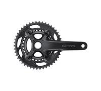 Shimano Fc-rx600-10 10s 110/80 Bcd Crankset Noir 170 mm / 46/30t Black