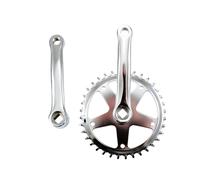 Pedalier monovitesse enfant 36d l127 acier futura (velo 20")