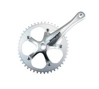 Pédalier mono piste/fixie Stronglight Mygal Messenger Argenté