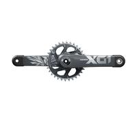 Pédalier mono plateau Sram X01 Eagle 55mm DUB 32T Lunar Polar Noir