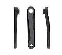 Pédalier Omega Modulaire Megaexo 0 19 Mm 2X B3 50X34D, 170 Mm, Sh12, Noir 421575